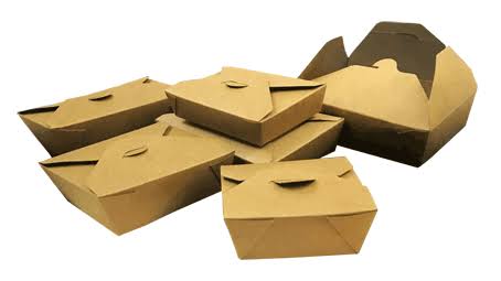 Partitioned Paper Meal Box